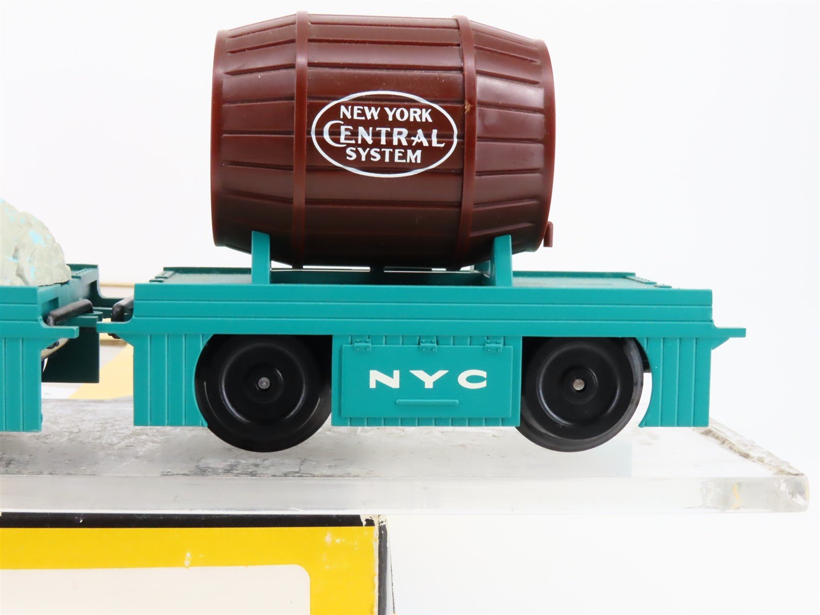 O Gauge 3-Rail K-Line K2628-18A NYC New York Central Speeder w/3 Trailers