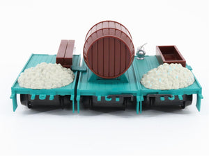 O Gauge 3-Rail K-Line K2628-18A NYC New York Central Speeder w/3 Trailers