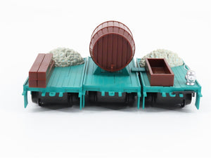 O Gauge 3-Rail K-Line K2628-18A NYC New York Central Speeder w/3 Trailers