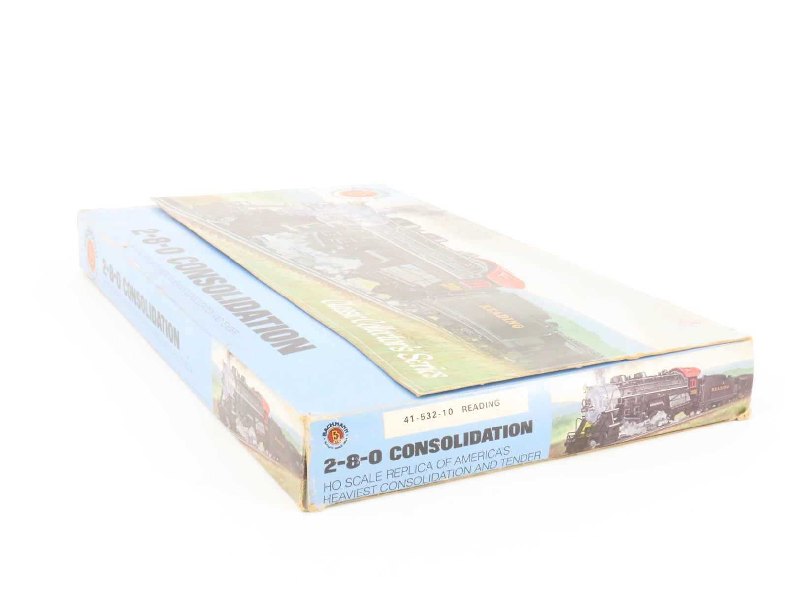 HO Scale Bachmann 41-532-10 RDG Reading 2-8-0 Steam Locomotive #2019
