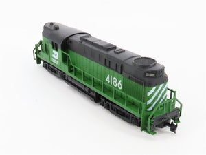 HO Scale Model Power 6699 BN Burlington Northern RS-11 Diesel Locomotive #4186