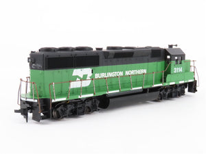 HO Scale Athearn 4633 BN Burlington Northern GP50 Diesel Locomotive #3114