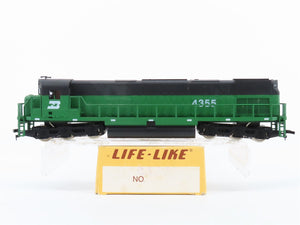 HO Scale Life-Like 8333 BN Burlington Northern C628 Diesel Locomotive #4355