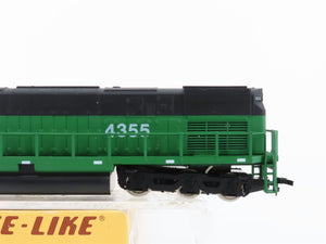 HO Scale Life-Like 8333 BN Burlington Northern C628 Diesel Locomotive #4355