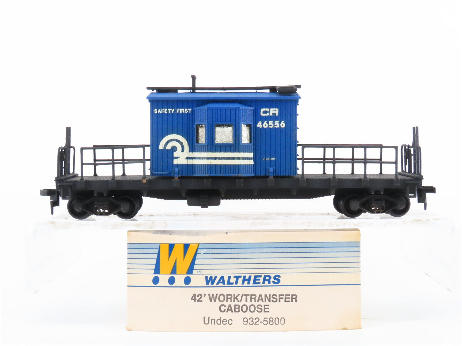 HO Scale Walthers 932-580 CR Conrail Work/Transfer Caboose #46556 CUSTOM