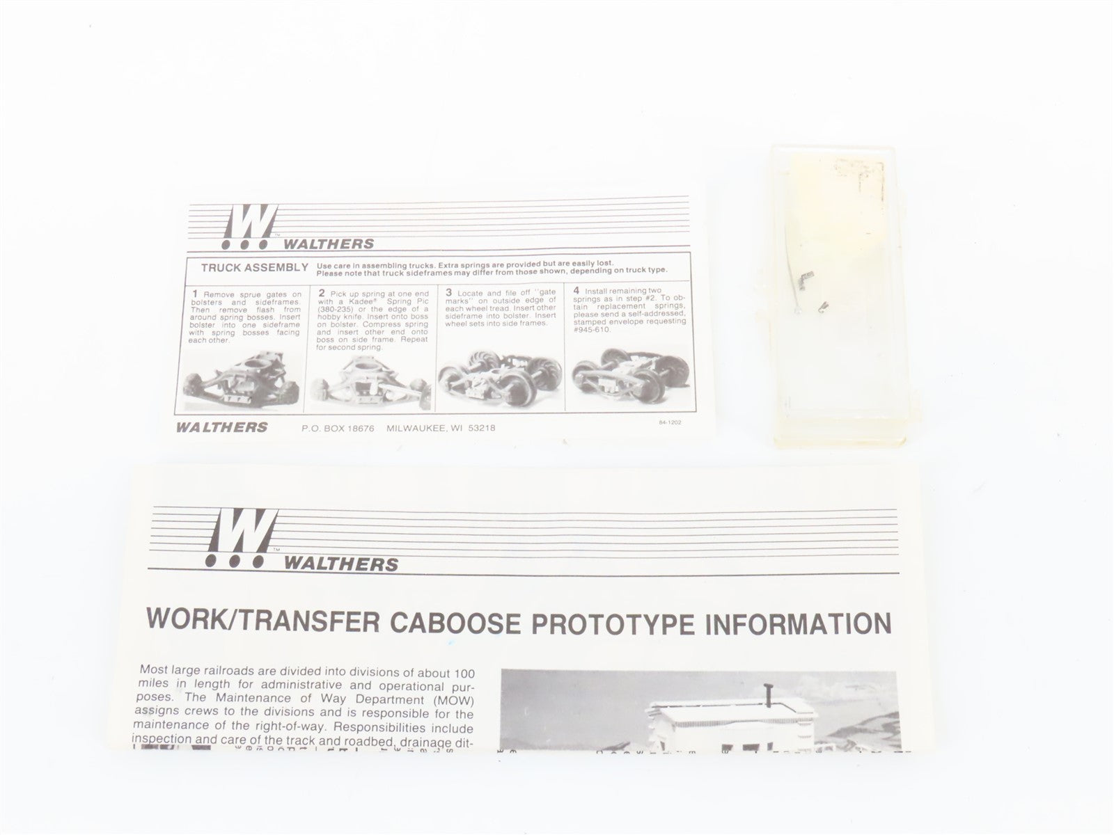 HO Scale Walthers 932-580 CR Conrail Work/Transfer Caboose #46556 CUSTOM