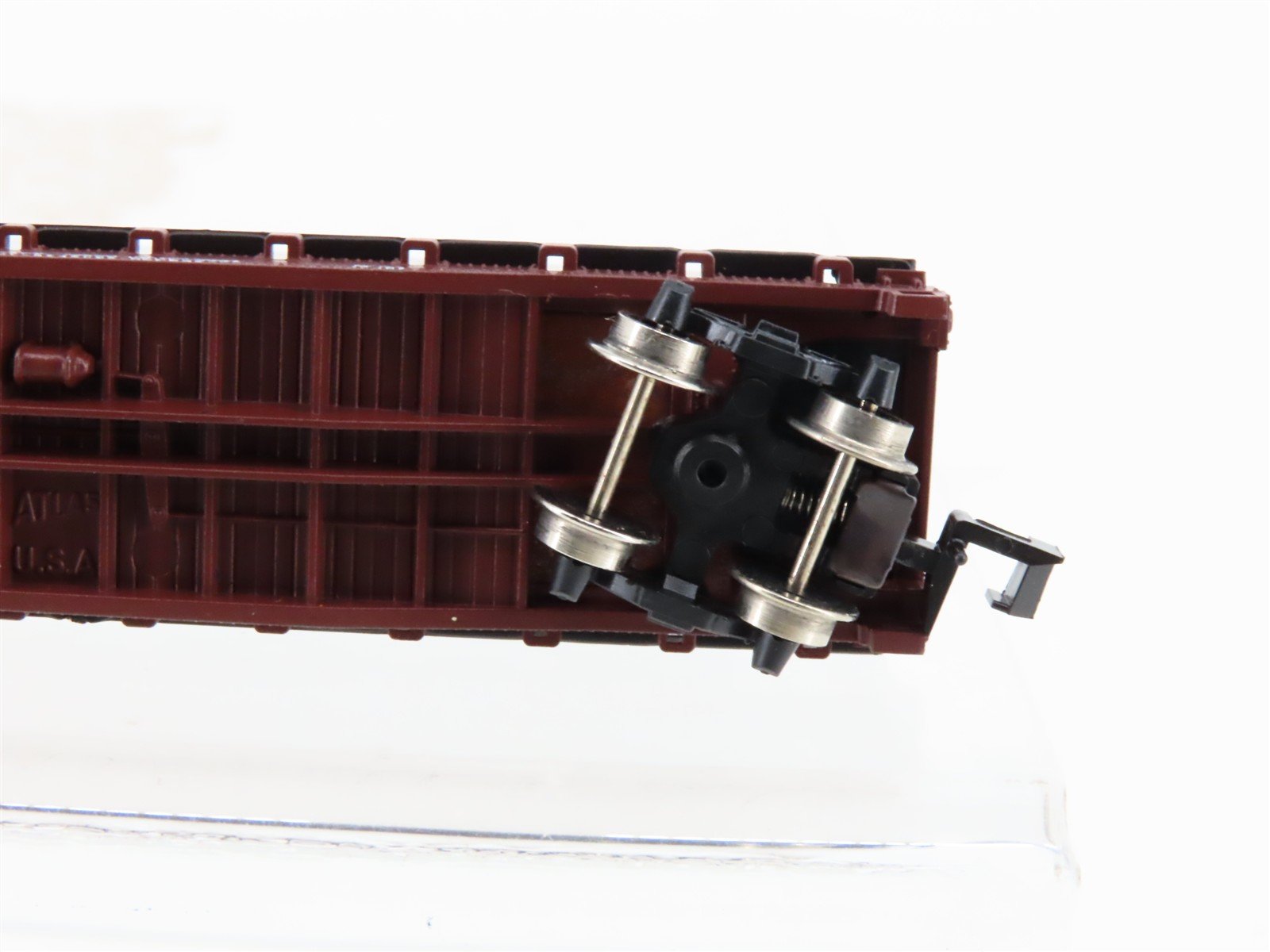 N Scale Atlas 3774 PRR Pennsylvania Flatcar #475303 w/40' Trailer