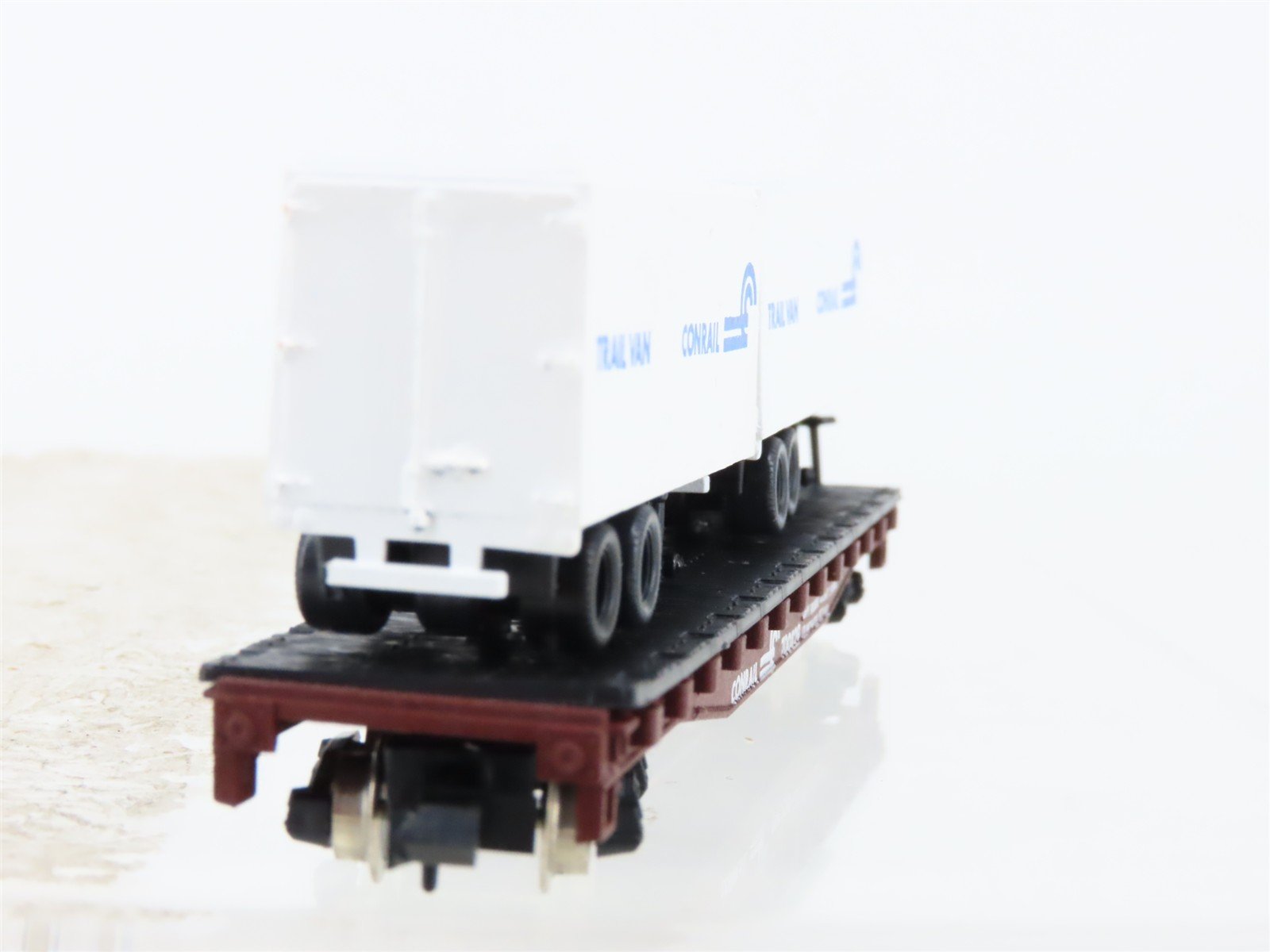 N Scale Atlas 3742 CR Conrail Flatcar #700829 w/40' Trailer