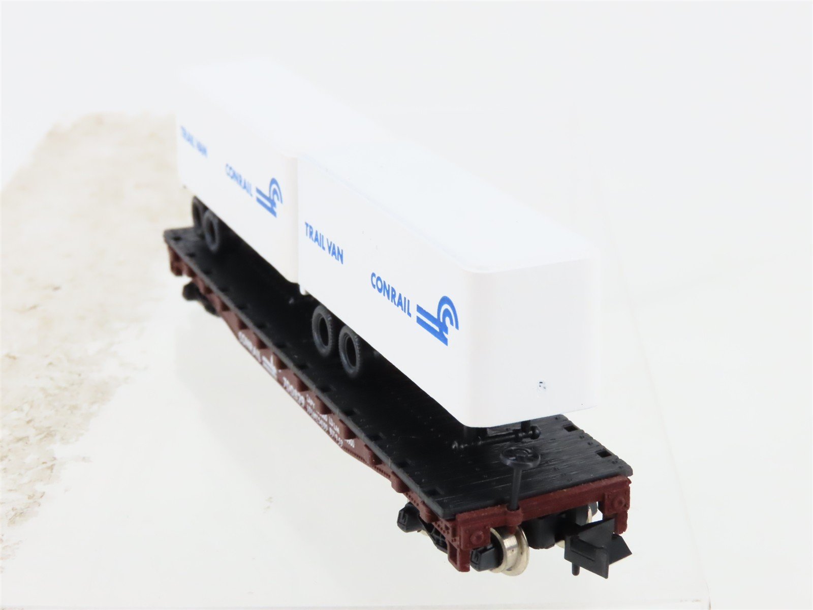 N Scale Atlas 3742 CR Conrail Flatcar #700829 w/40' Trailer