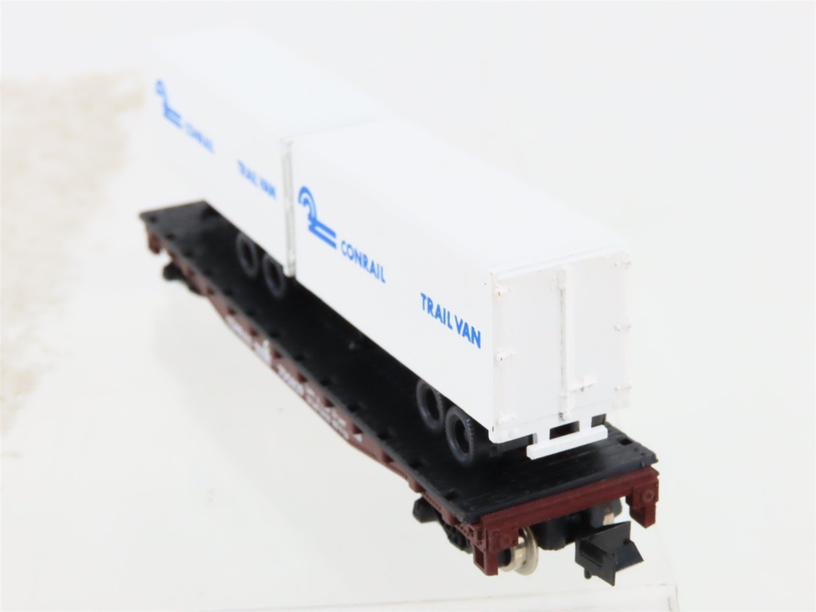 N Scale Atlas 3742 CR Conrail Flatcar #700829 w/40' Trailer