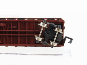 N Scale Atlas 3745 ATSF Santa Fe Flatcar #92308 w/2 Trailers Weathered