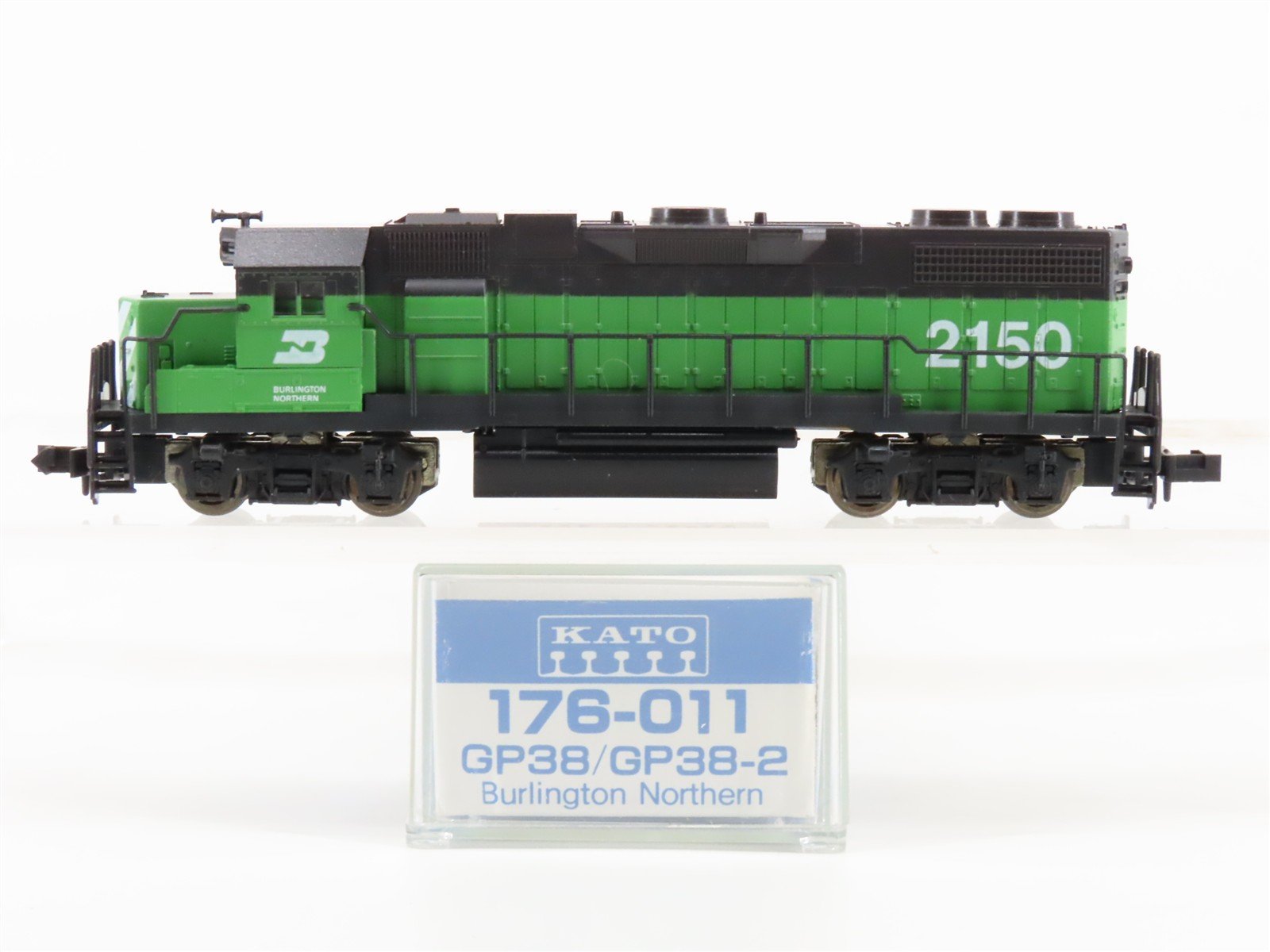 N Scale Atlas 176-011 BN Burlington Northern GP38-2 Diesel Locomotive #2150