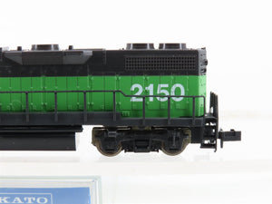 N Scale Atlas 176-011 BN Burlington Northern GP38-2 Diesel Locomotive #2150