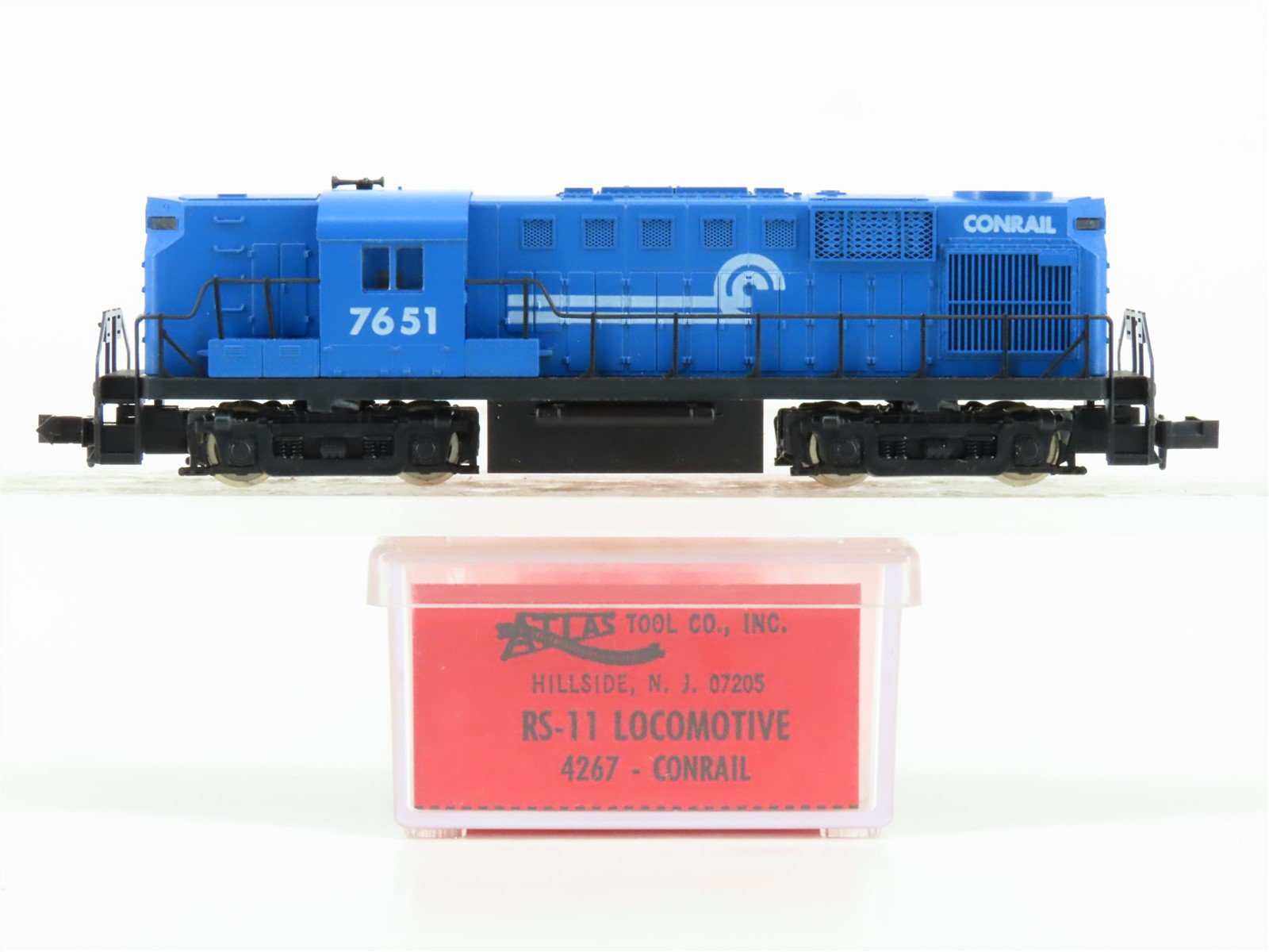 N Scale Atlas 4267 CR Conrail RS11 Diesel Locomotive #7651