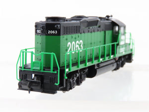 N Scale Life-Like 7090 BN Burlington Northern GP20 Diesel Locomotive #2063