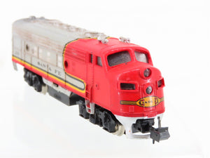 N Scale ATSF Santa Fe F7A Diesel Locomotive #215 Customized