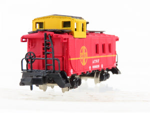 N Scale Bachmann ATSF Santa Fe F7A Diesel Locomotive #215 w/ Caboose