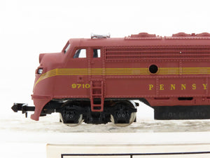 N Scale Bachmann PRR Pennsylvania F7A Diesel Locomotive #9710 w/ Caboose