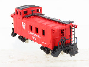 N Scale Bachmann PRR Pennsylvania F7A Diesel Locomotive #9710 w/ Caboose