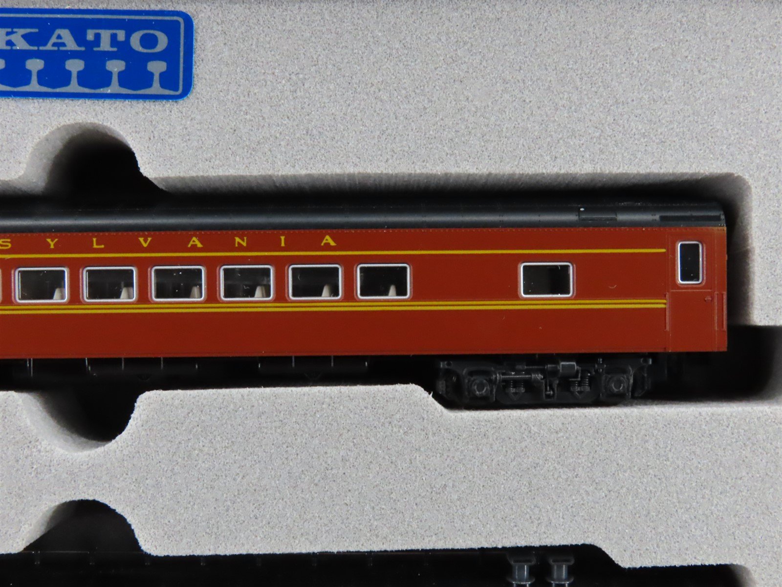 N Scale Kato 106-018 Pennsylvania Railroad Passenger 6-Car Set