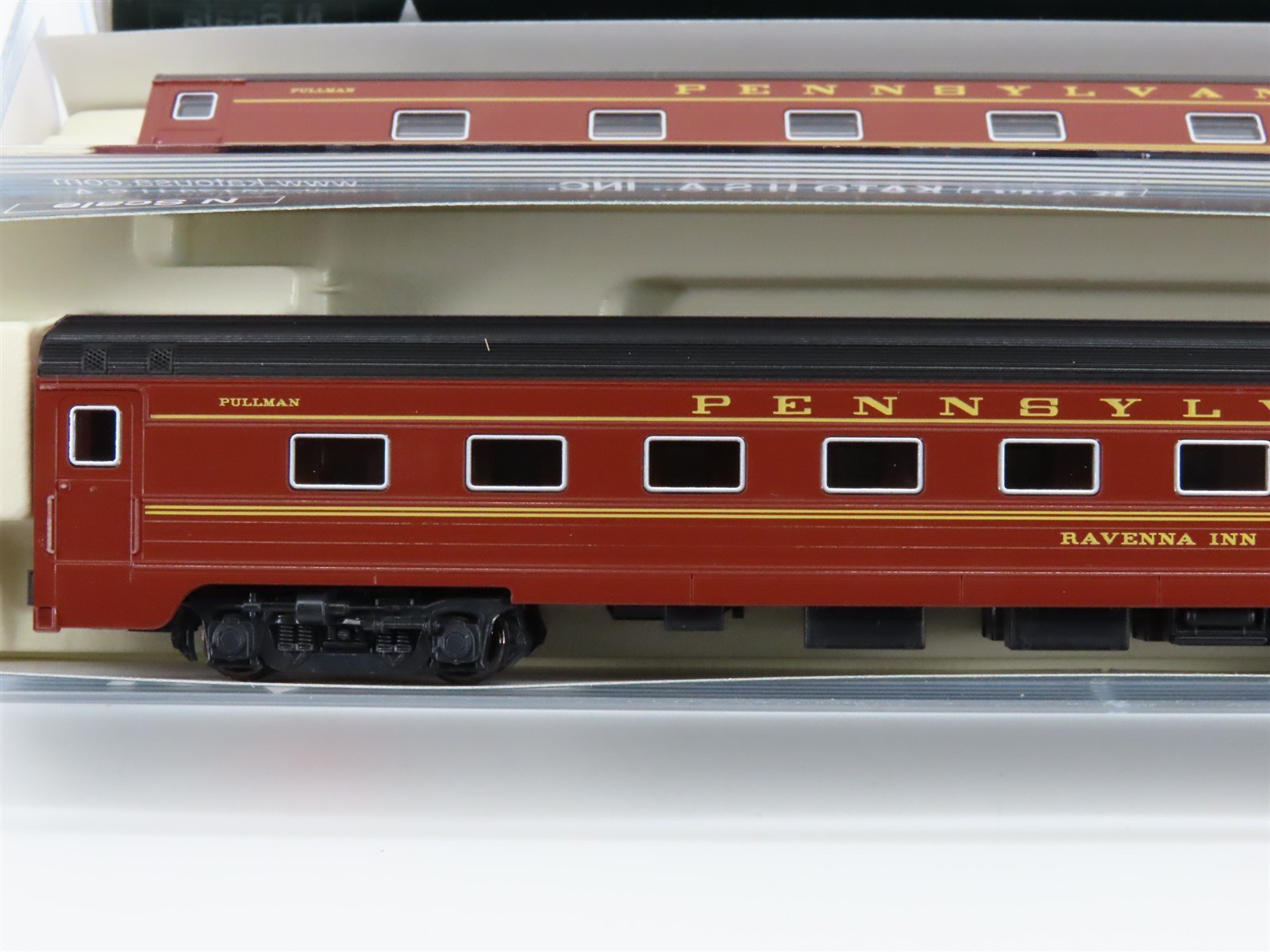 N Scale Kato 106-7111 Pennsylvania Broadway Limited Passenger 4-Car Set