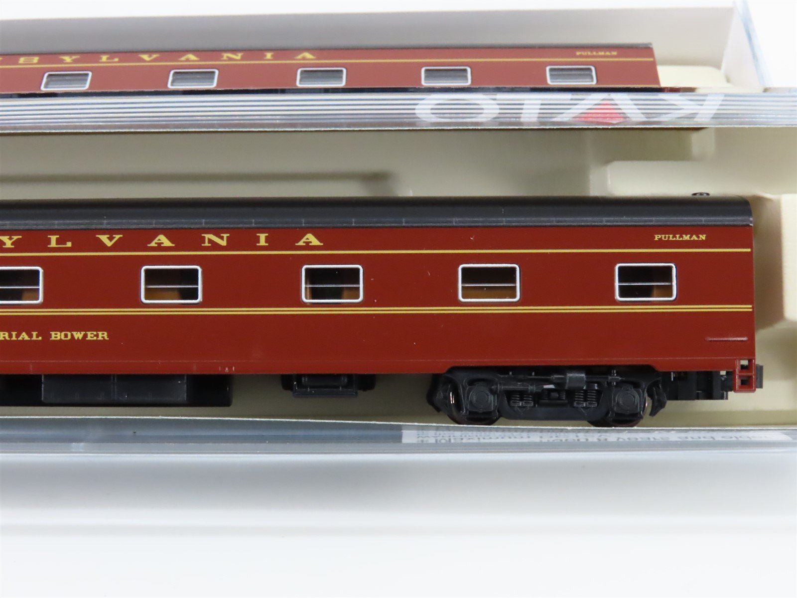 N Scale Kato 106-7111 Pennsylvania Broadway Limited Passenger 4-Car Set