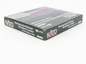 N Scale Kato 106-7111 Pennsylvania Broadway Limited Passenger 4-Car Set