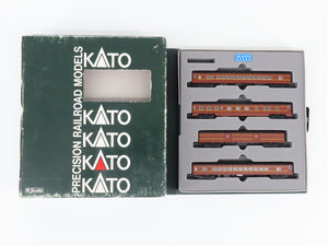 N Scale Kato 106-028 Pennsylvania Railroad Passenger 4-Car Set