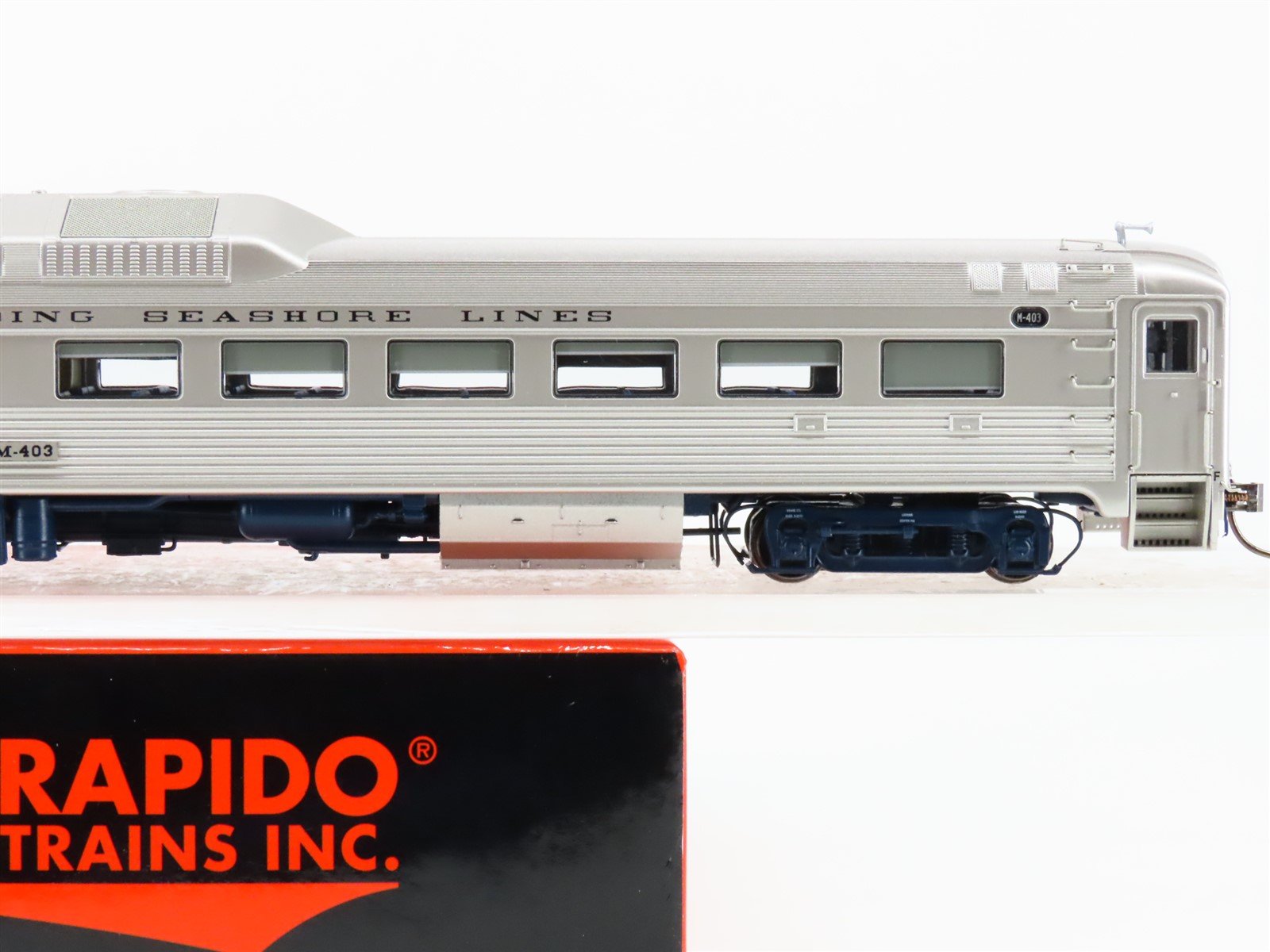 HO Scale Rapido 16584 PRR/RDG Seashore Lines BUDD RDC Diesel Railcar #M403 wDCC