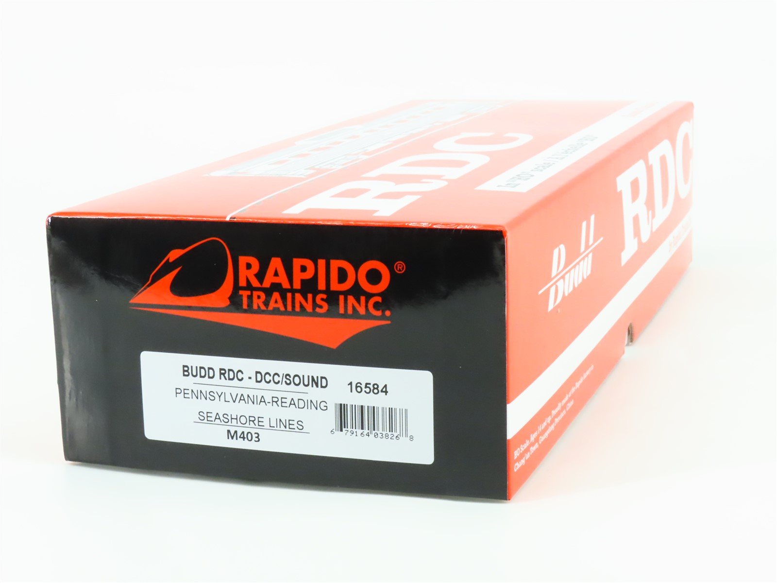 HO Scale Rapido 16584 PRR/RDG Seashore Lines BUDD RDC Diesel Railcar #M403 wDCC
