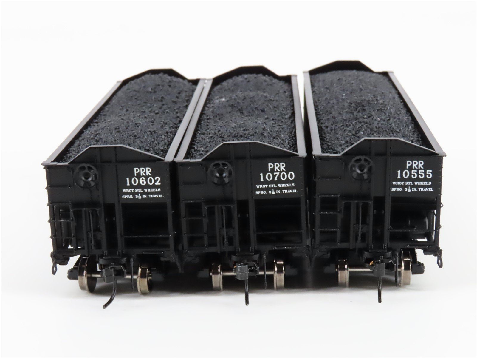 HO Scale Broadway Limited BLI 4448 PRR Pennsylvania H2a 3-Bay Hopper 6-Pack