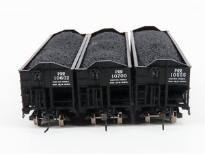 HO Scale Broadway Limited BLI 4448 PRR Pennsylvania H2a 3-Bay Hopper 6-Pack