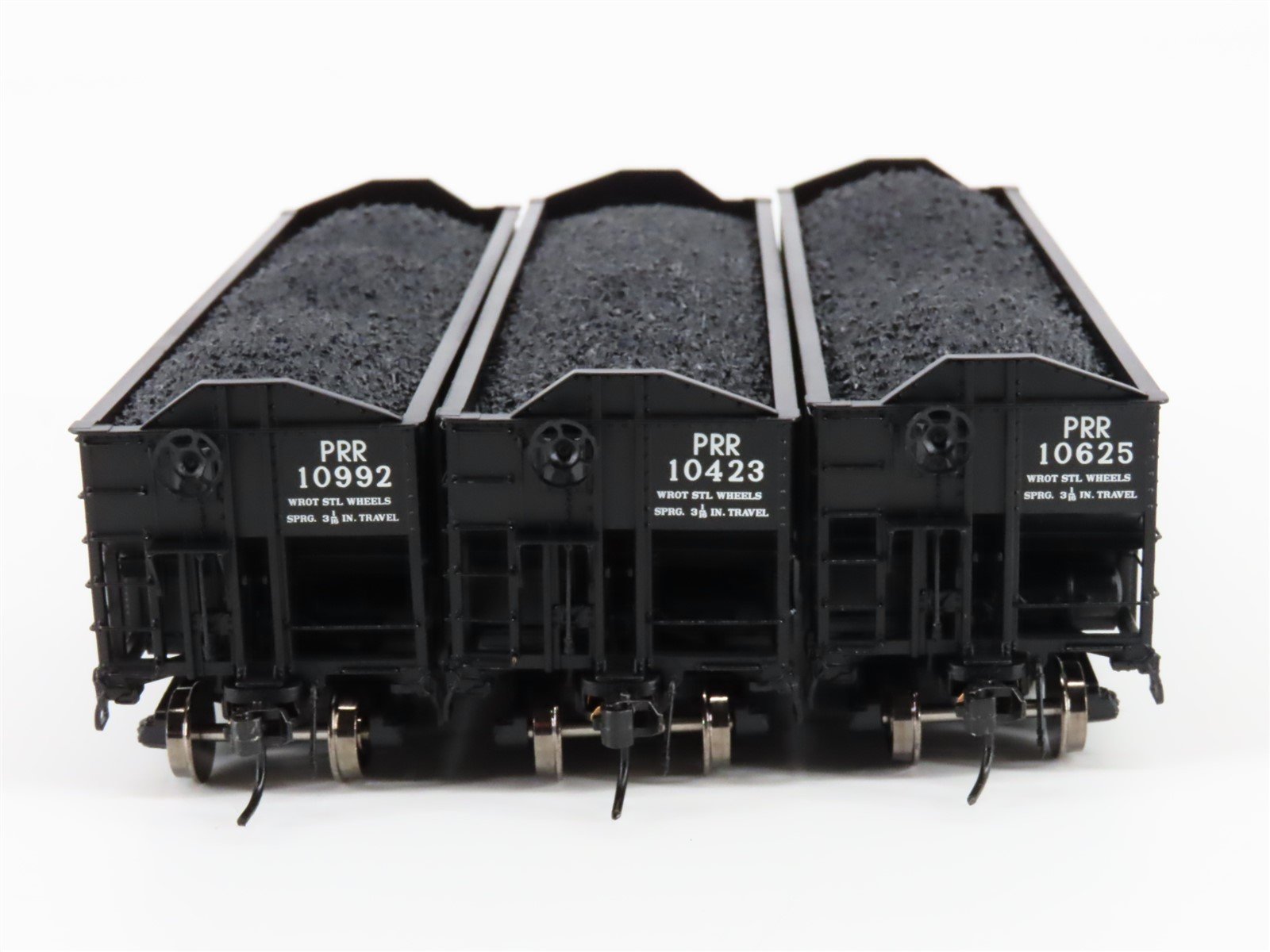 HO Scale Broadway Limited BLI 4448 PRR Pennsylvania H2a 3-Bay Hopper 6-Pack