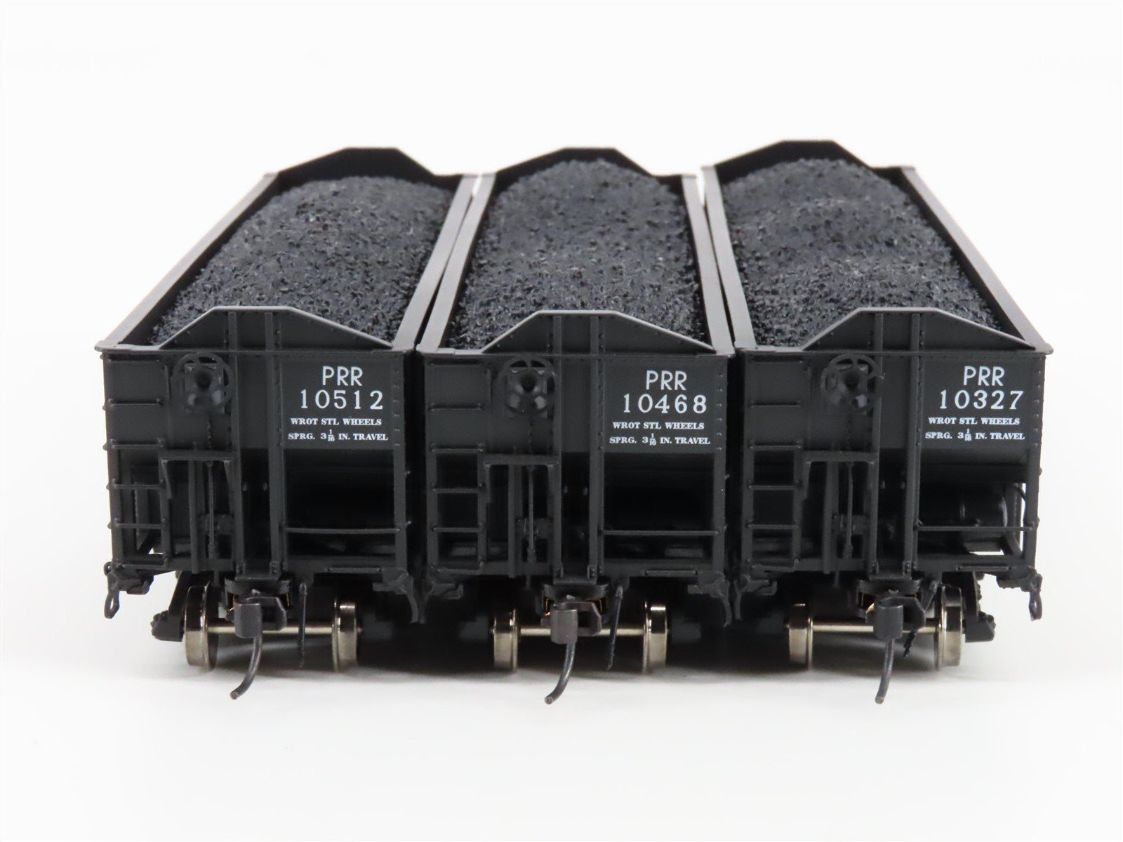 HO Scale Broadway Limited BLI 810 PRR Pennsylvania H2a 3-Bay Hopper 6-Pack
