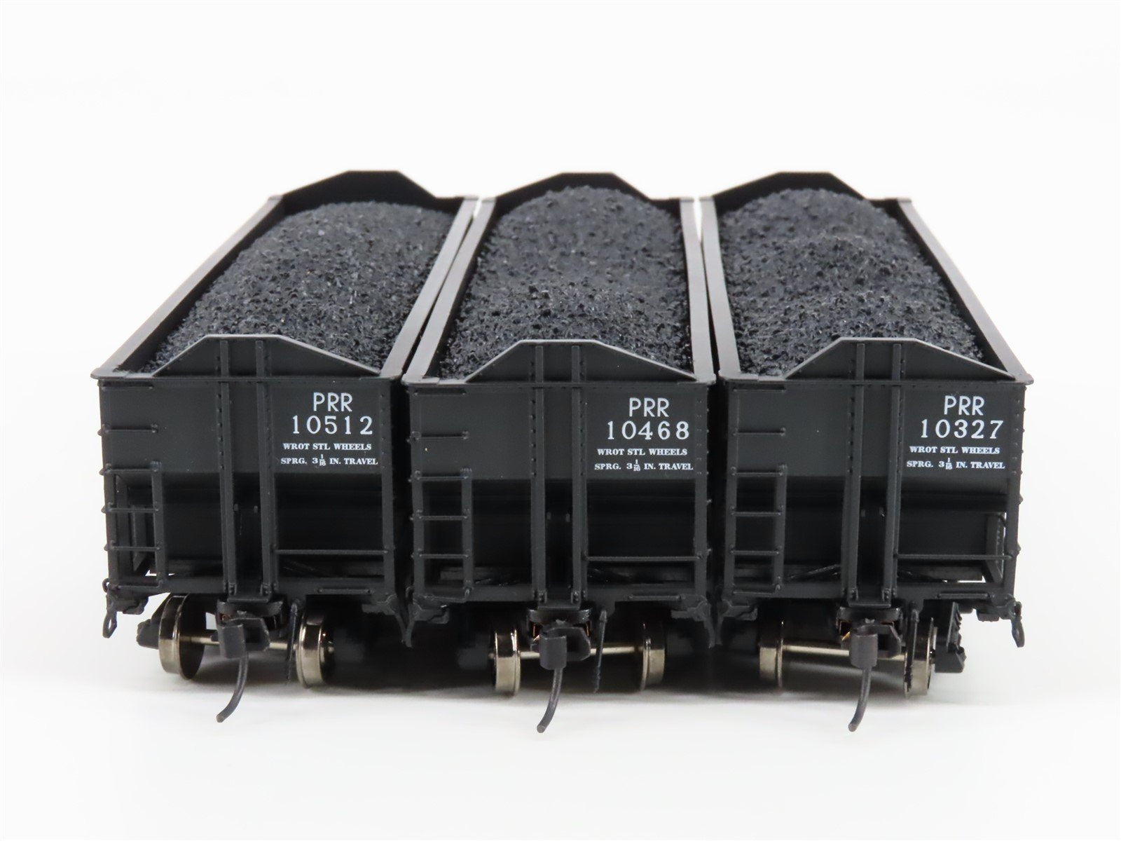 HO Scale Broadway Limited BLI 810 PRR Pennsylvania H2a 3-Bay Hopper 6-Pack