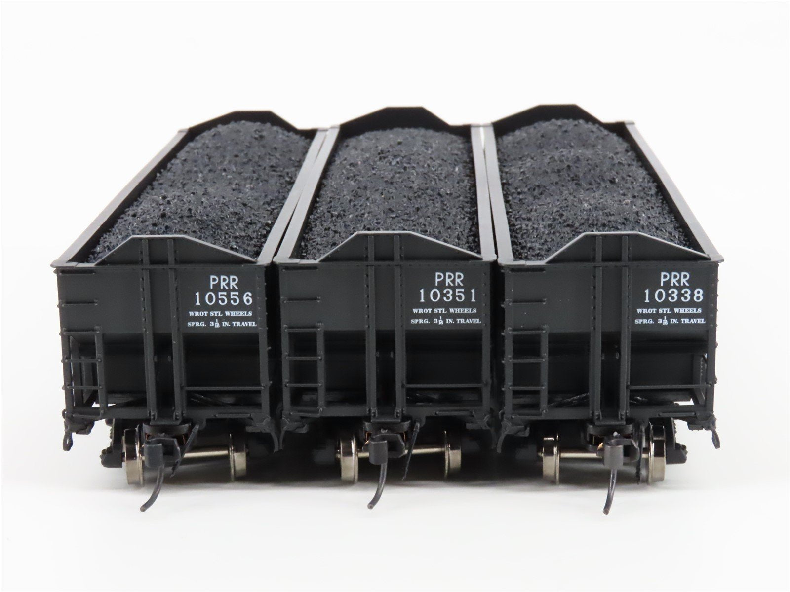 HO Scale Broadway Limited BLI 810 PRR Pennsylvania H2a 3-Bay Hopper 6-Pack