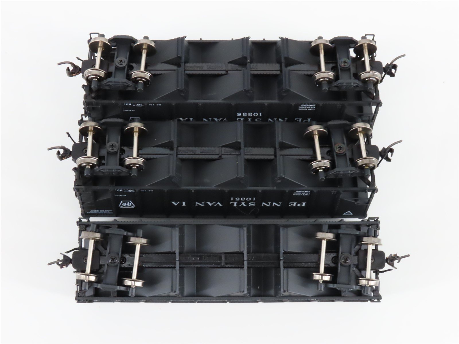 HO Scale Broadway Limited BLI 810 PRR Pennsylvania H2a 3-Bay Hopper 6-Pack