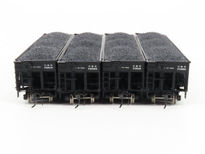 HO Scale Broadway Limited BLI 2769 C&O Railway ARA 4-Bay Hopper 4-Pack