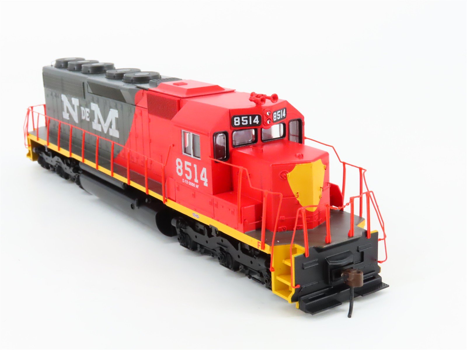 HO Scale Athearn N de M Nacionales de México SD40 Diesel Locomotive #8514