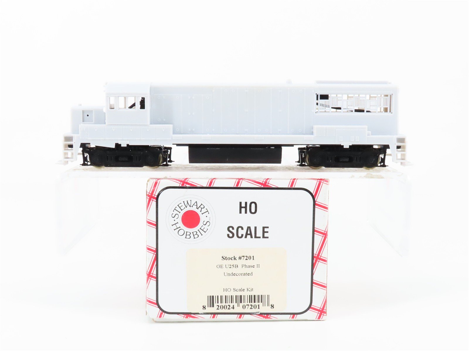 HO Scale Stewart 7201 Undecorated U25B Diesel Locomotive
