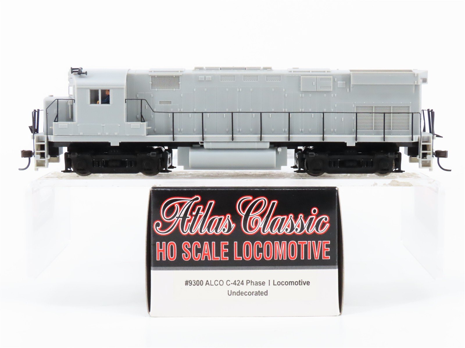 HO Scale Atlas Classic 9300 Undecorated C424 Phase I Diesel Locomotive
