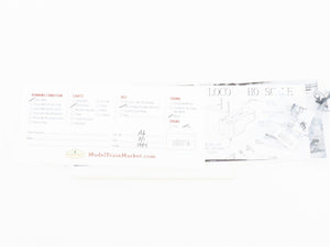 HO Scale Atlas Classic 9360 Undecorated C425 Diesel Locomotive