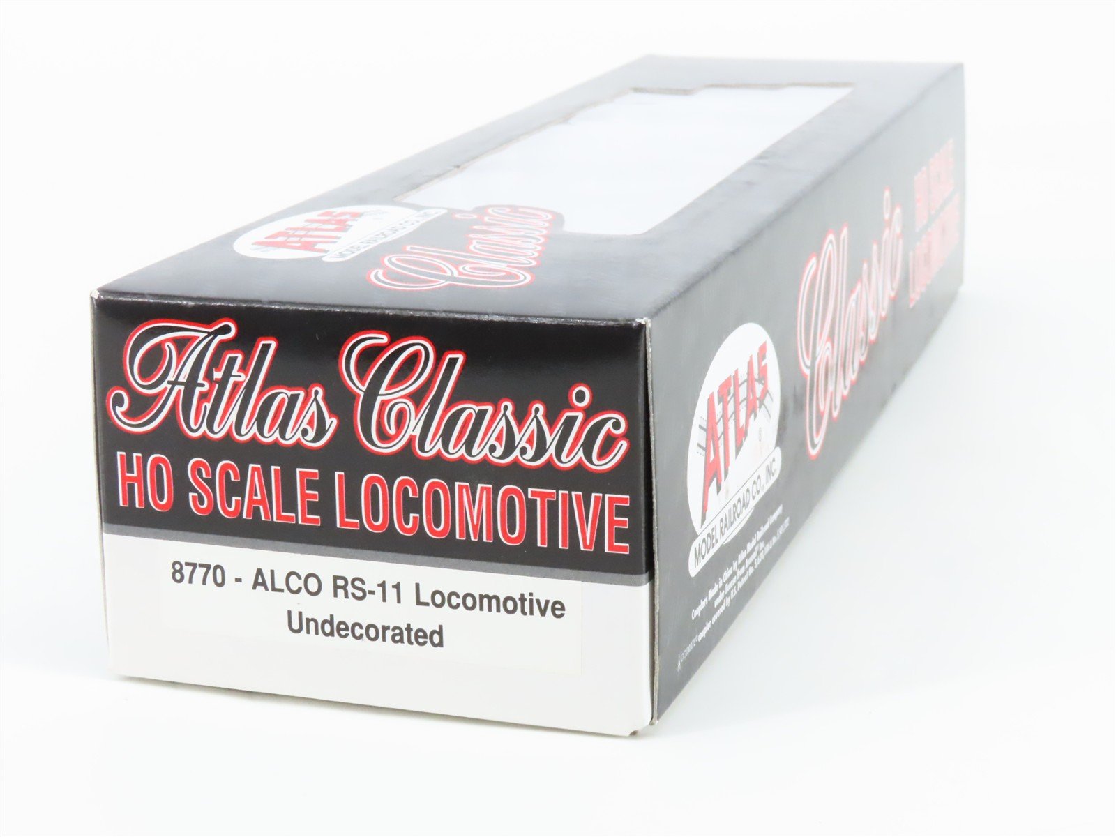 HO Scale Atlas Classic 8770 Undecorated RS11 Diesel Locomotive