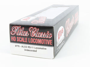 HO Scale Atlas Classic 8770 Undecorated RS11 Diesel Locomotive