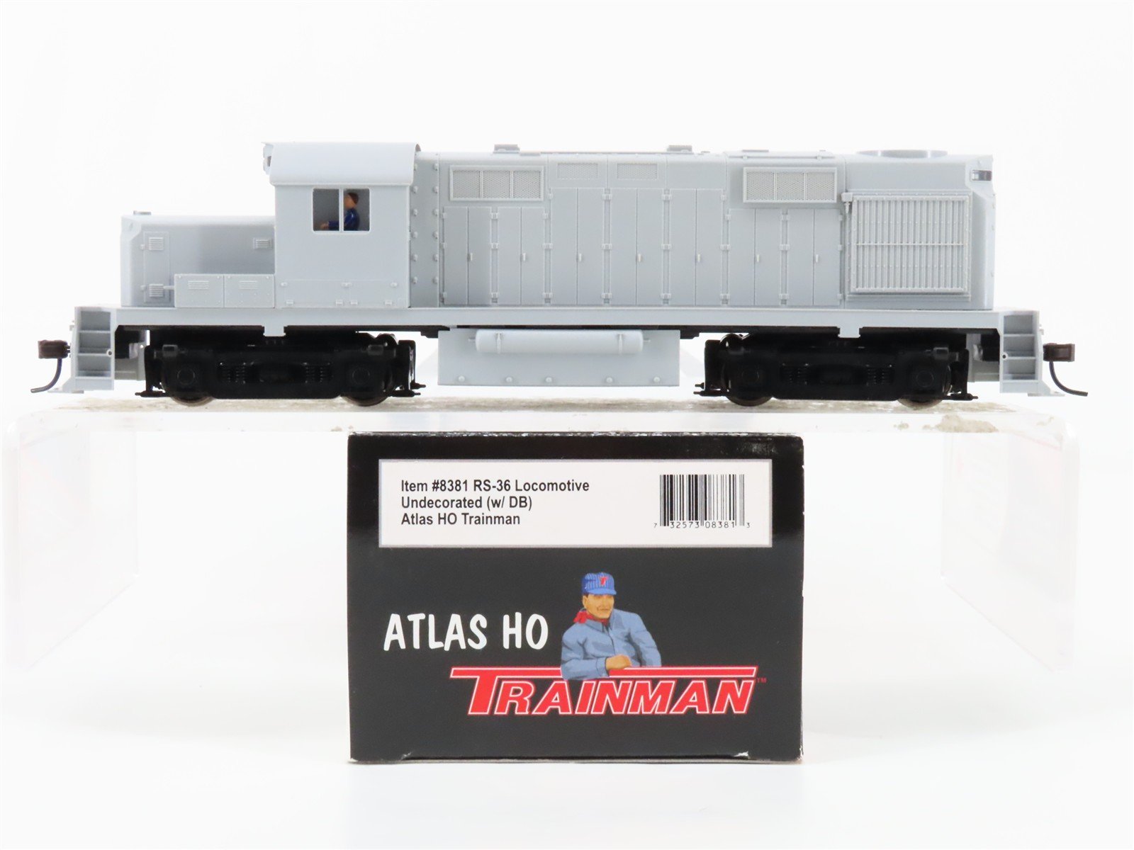 HO Scale Atlas Trainman 8381 Undecorated RS-36 Diesel Locomotive