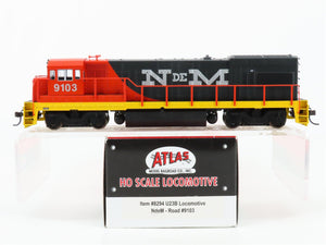 HO Scale Atlas 8294 N de M Nacionales de México U23B Diesel Locomotive #9103