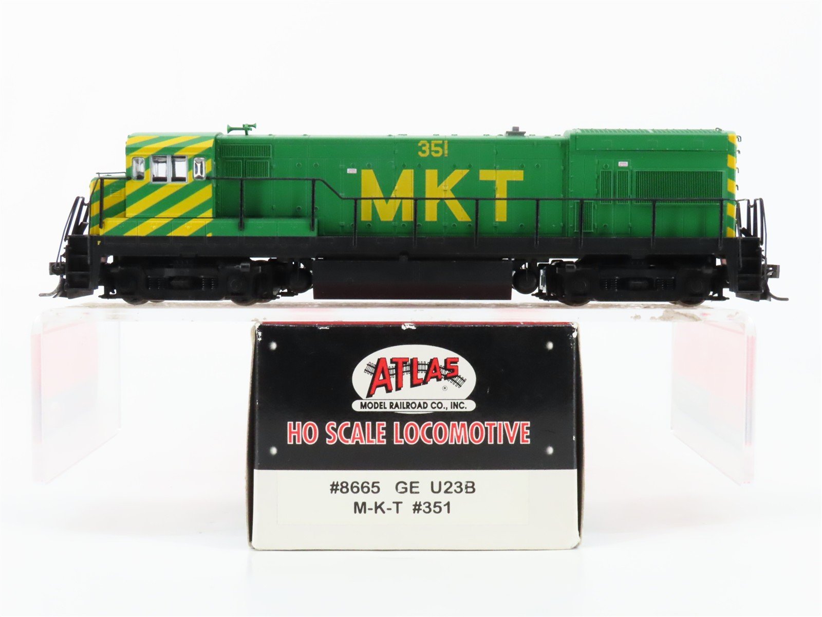 HO Scale Atlas 8665 MKT Railway U23B Diesel Locomotive #351 w/ DCC