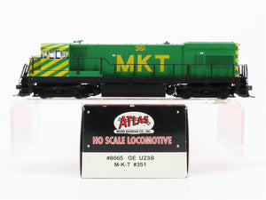 HO Scale Atlas 8665 MKT Railway U23B Diesel Locomotive #351 w/ DCC