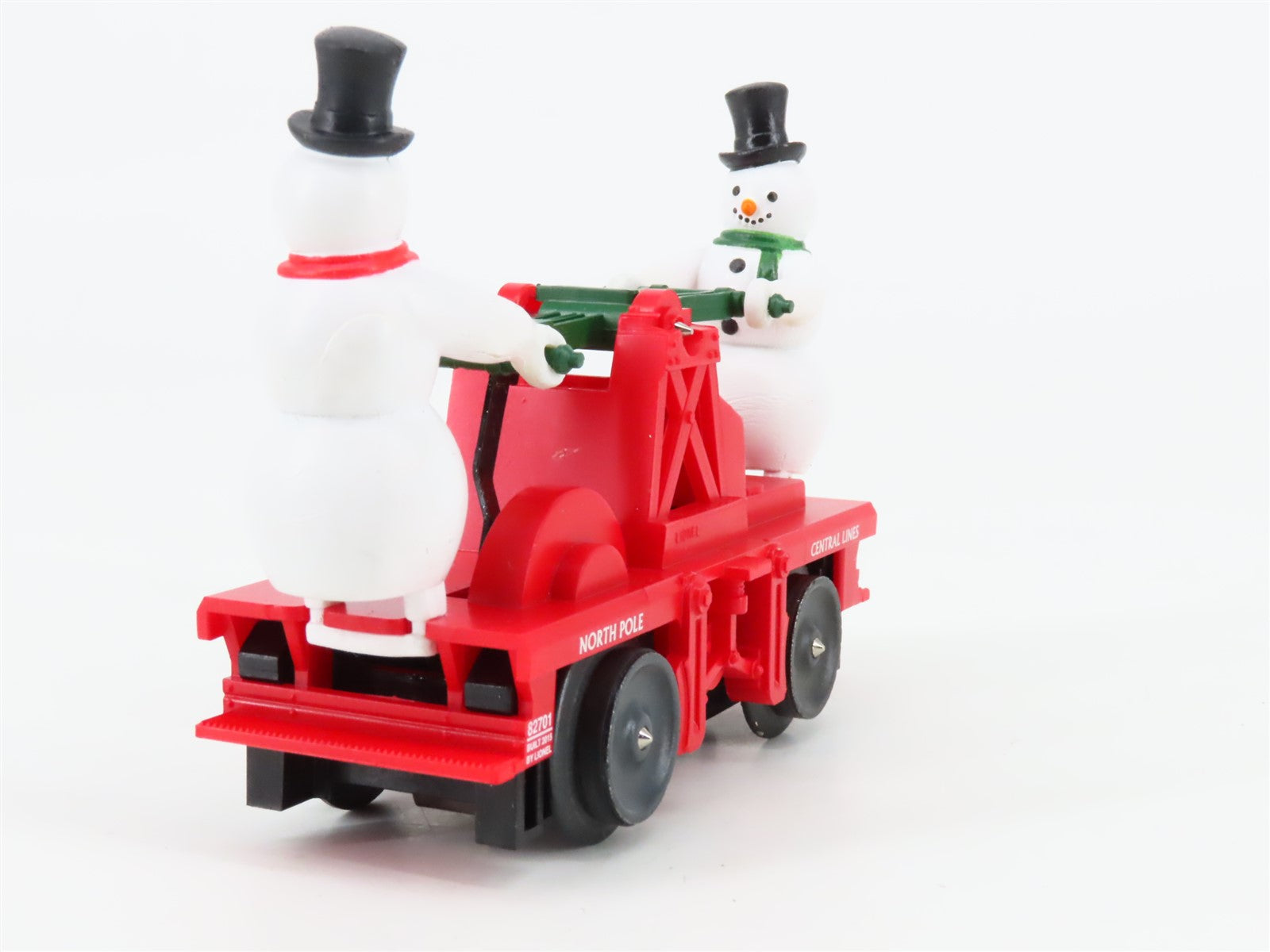O Gauge 3-Rail Lionel 6-82701 Escaping Snowmen Christmas Handcar