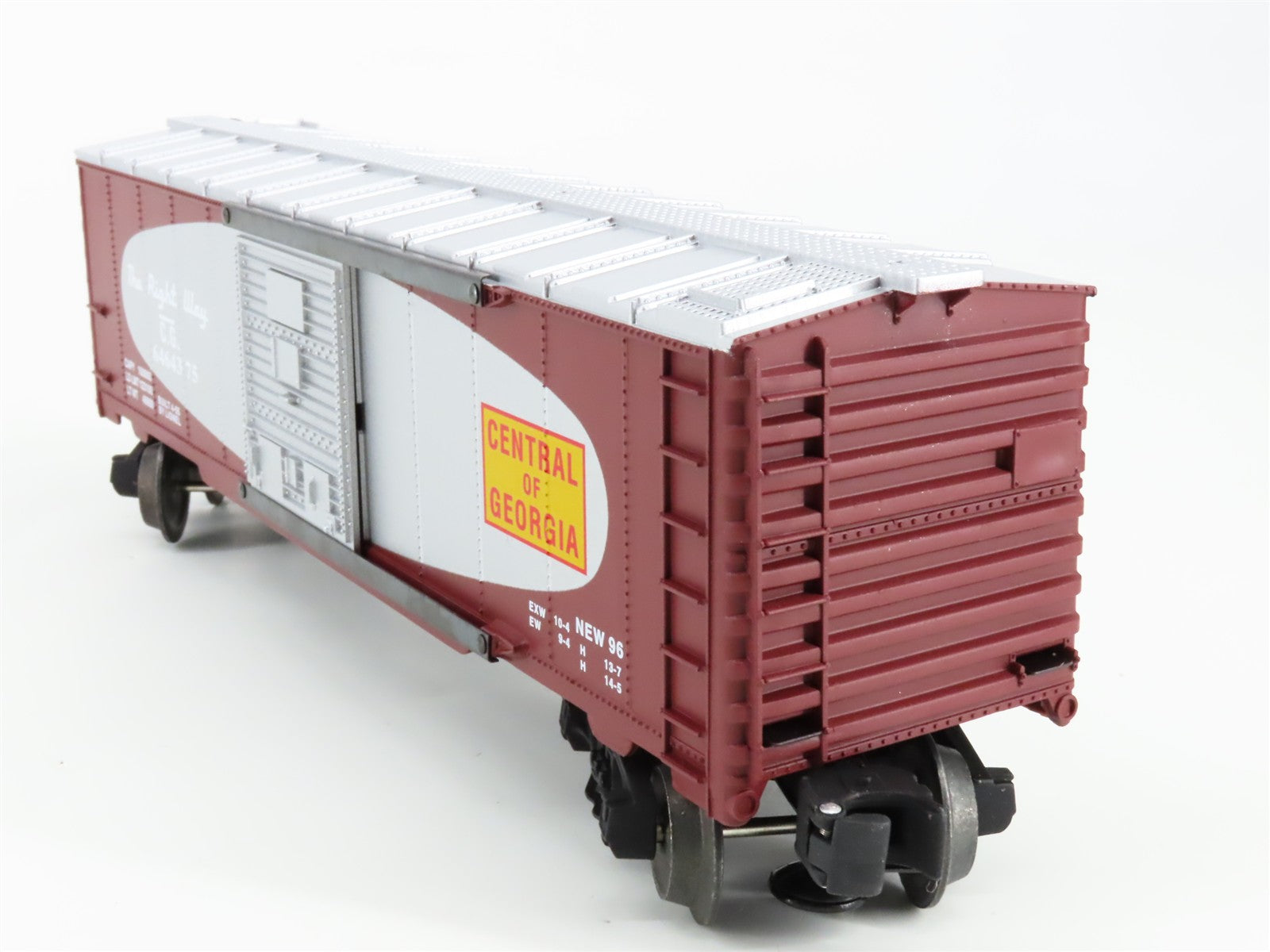 Lionel 6-19276 Central of Georgia, Rutland, Baltimore & Ohio Box Car 3-Pack RTR